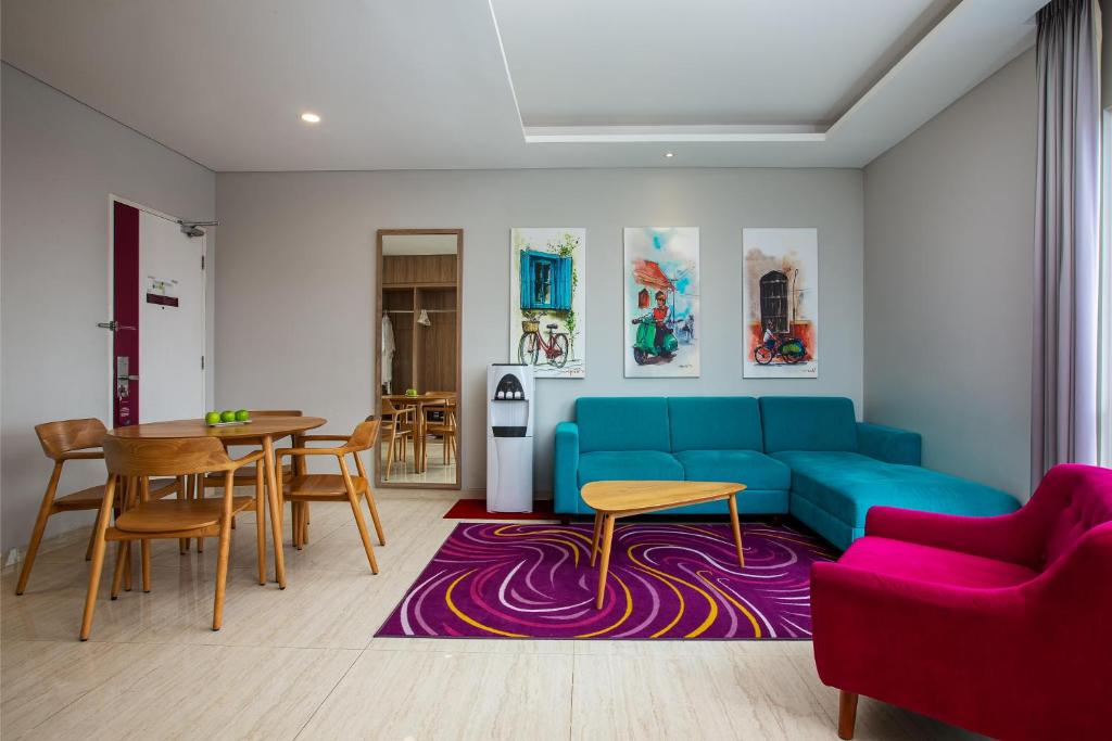 Posezení v ubytování favehotel Sidoarjo