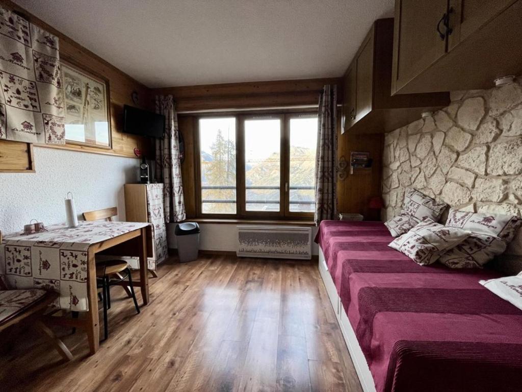 Istumisnurk majutusasutuses Résidence Pendine 1 - Appartements pour 4 Personnes 924