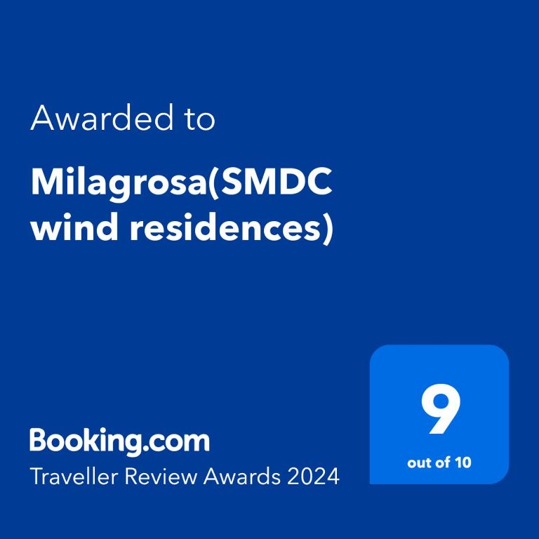 Milagrosa(SMDC wind residences) - Apartamento Con Vista Al Lago