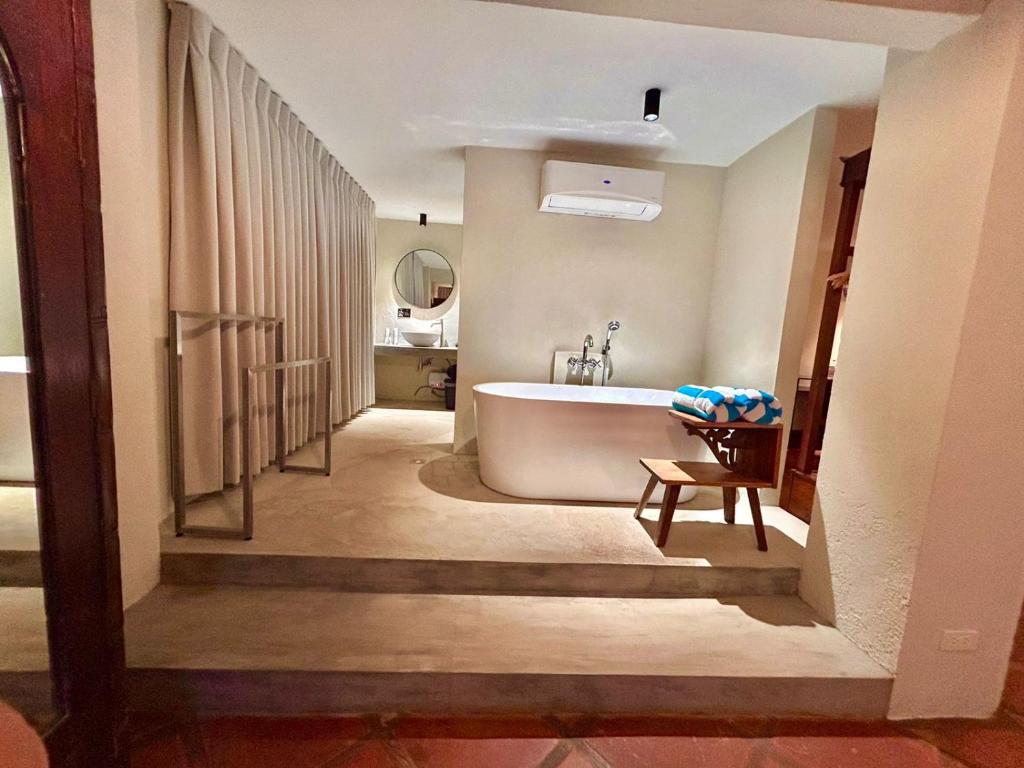 Posezení v ubytování The Henry Resort Boracay