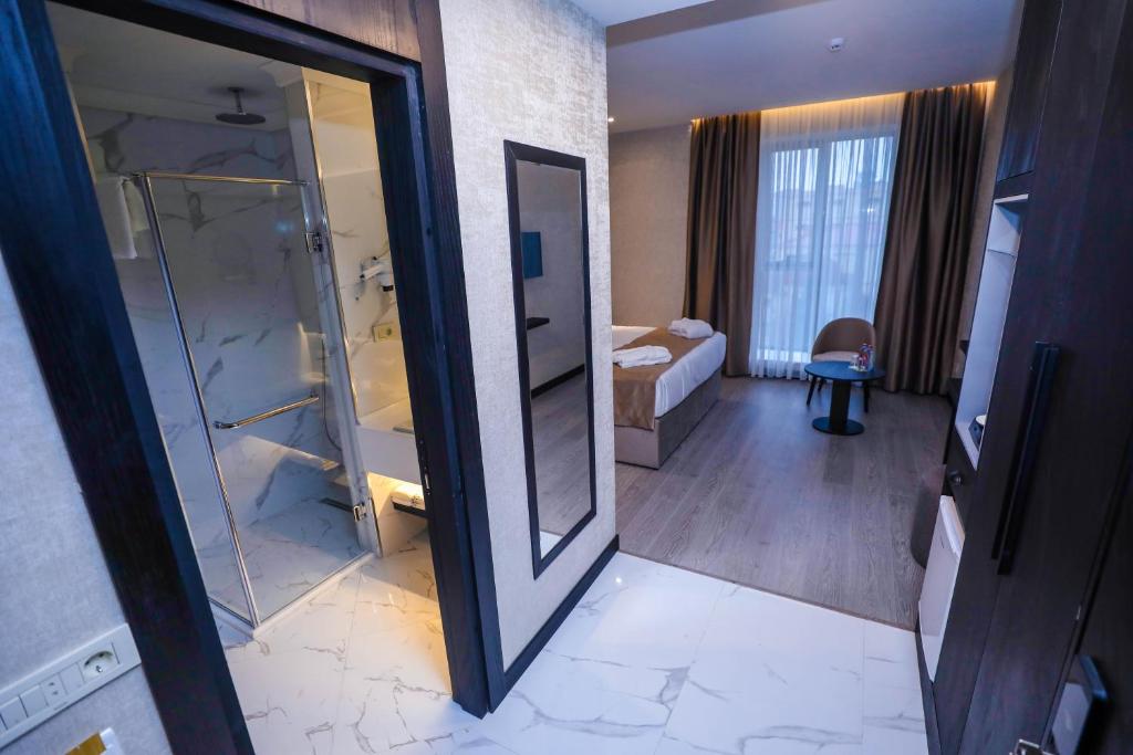 Koupelna v ubytování Arium Hotel Baku