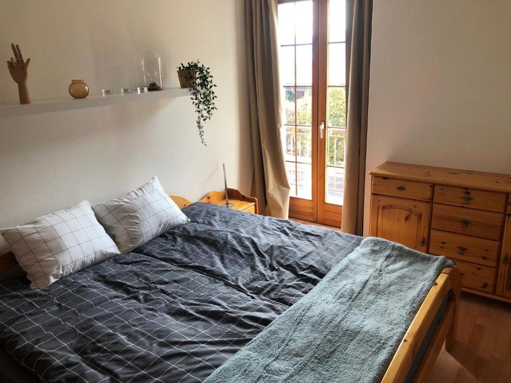 Letto o letti in una camera di Auberge Les Rangs