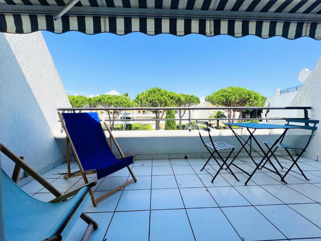 Balkón alebo terasa v ubytovaní Plage Du Golf - Appartement 2 pièces 4 personnes à la Grande-Motte MAE-1954