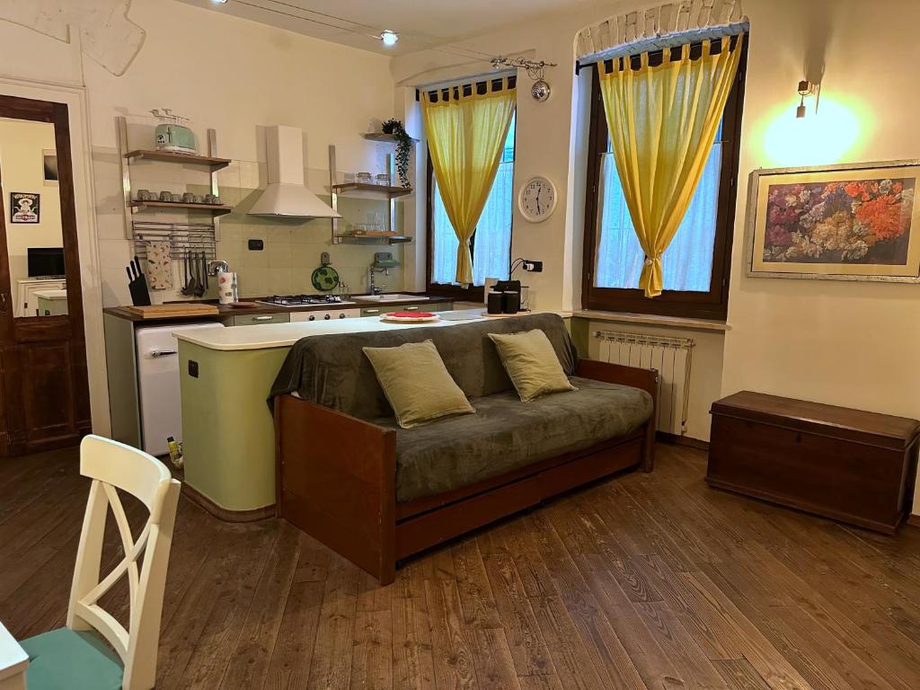 Η κουζίνα ή μικρή κουζίνα στο Casa di Oscar