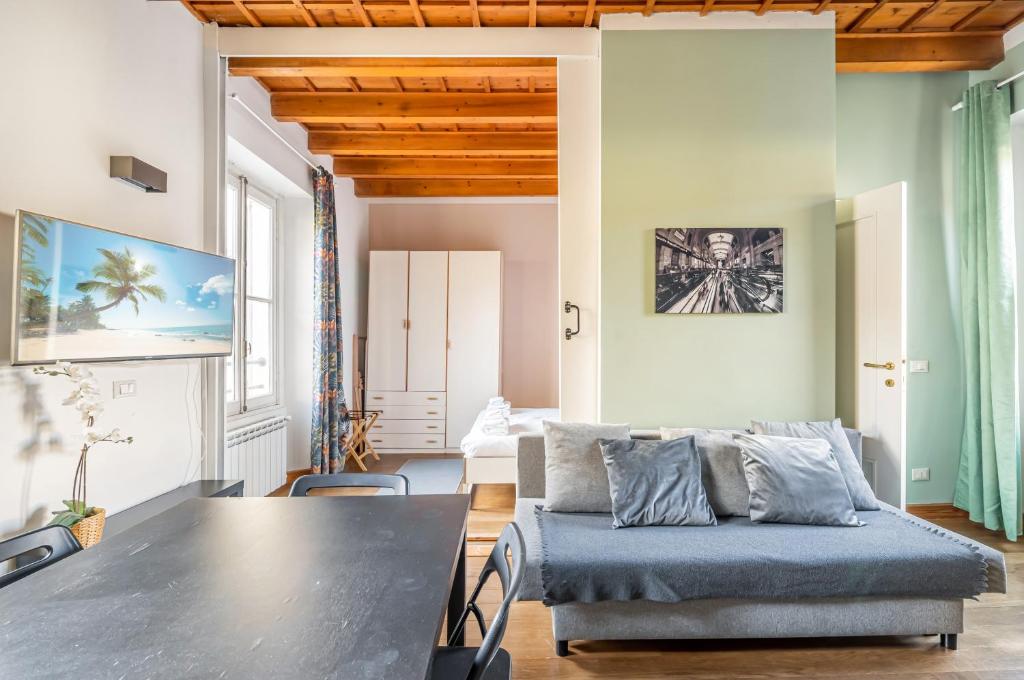 Posedenie v ubytovaní Milano Porta Venezia & Città Studi Apartment