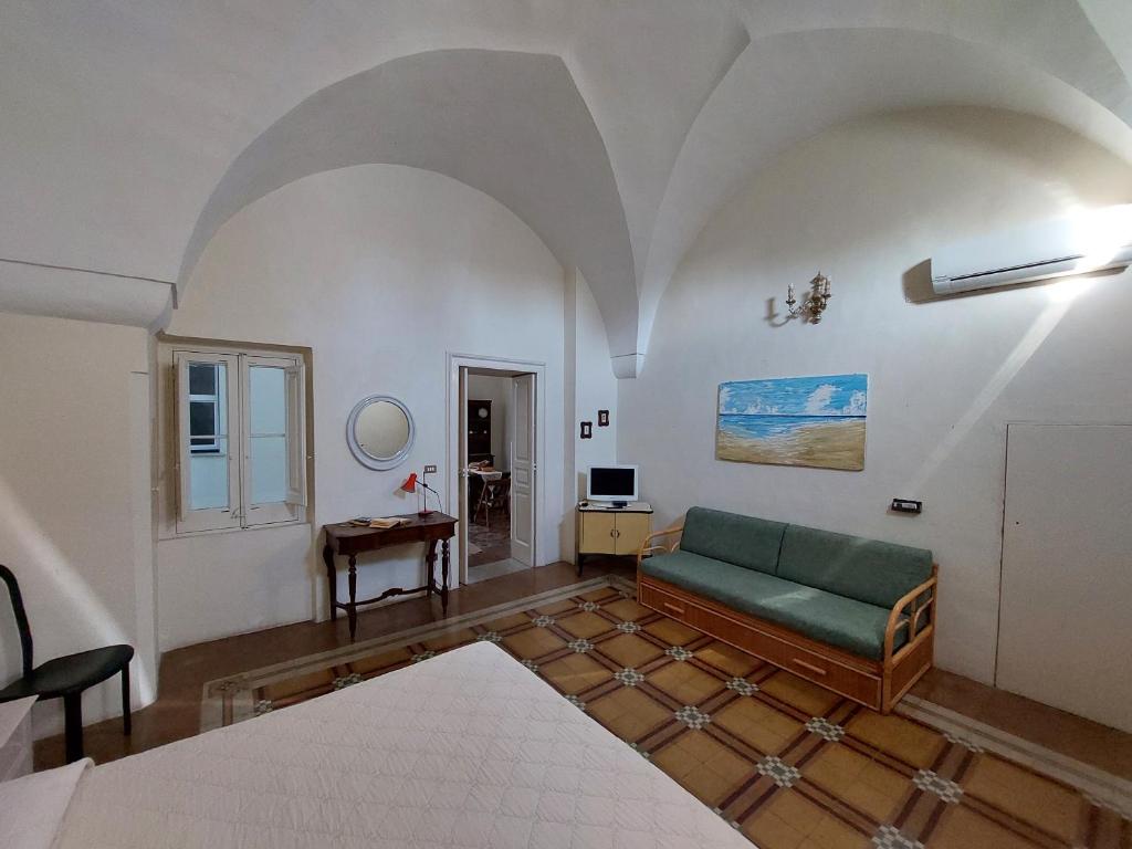 Postel nebo postele na pokoji v ubytování Antica Via delle Aie