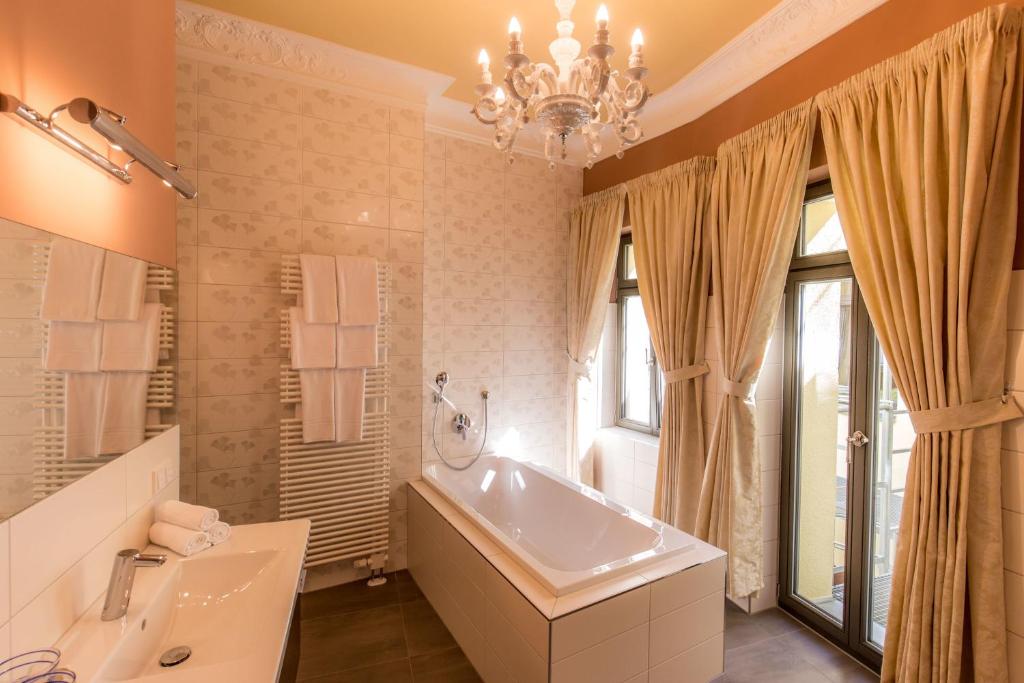 Vannituba majutusasutuses Grande Albergo Giancarlo