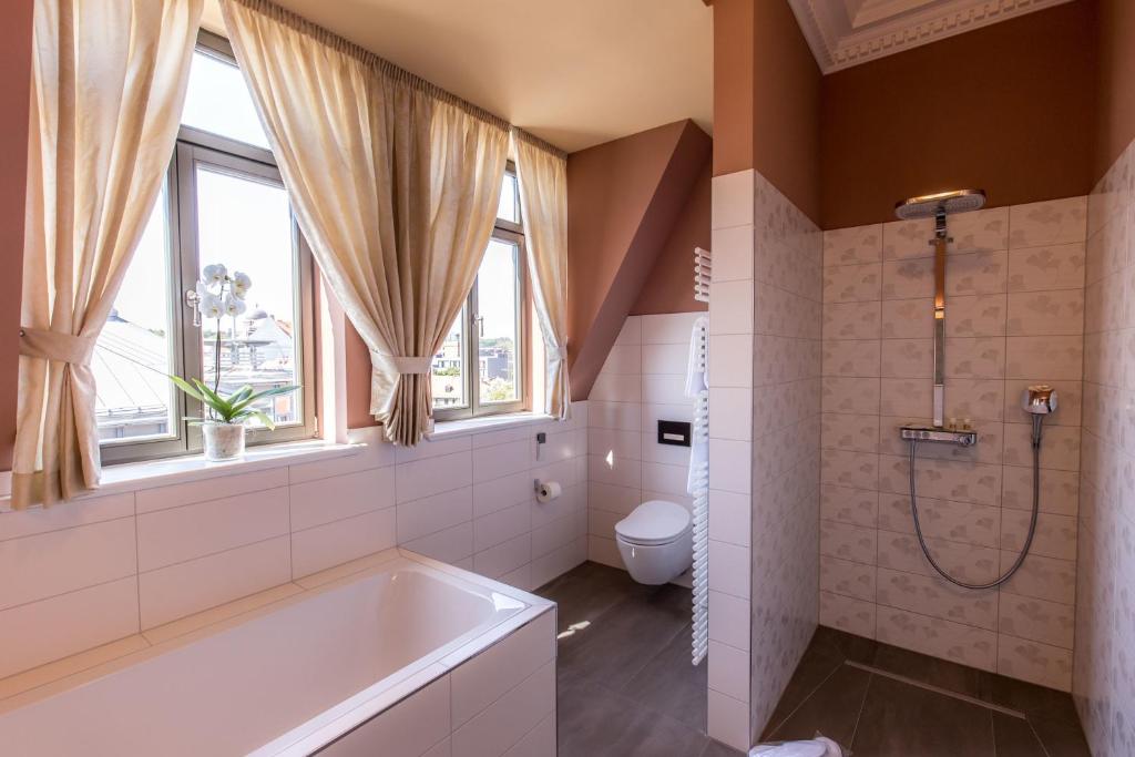 Vannituba majutusasutuses Grande Albergo Giancarlo