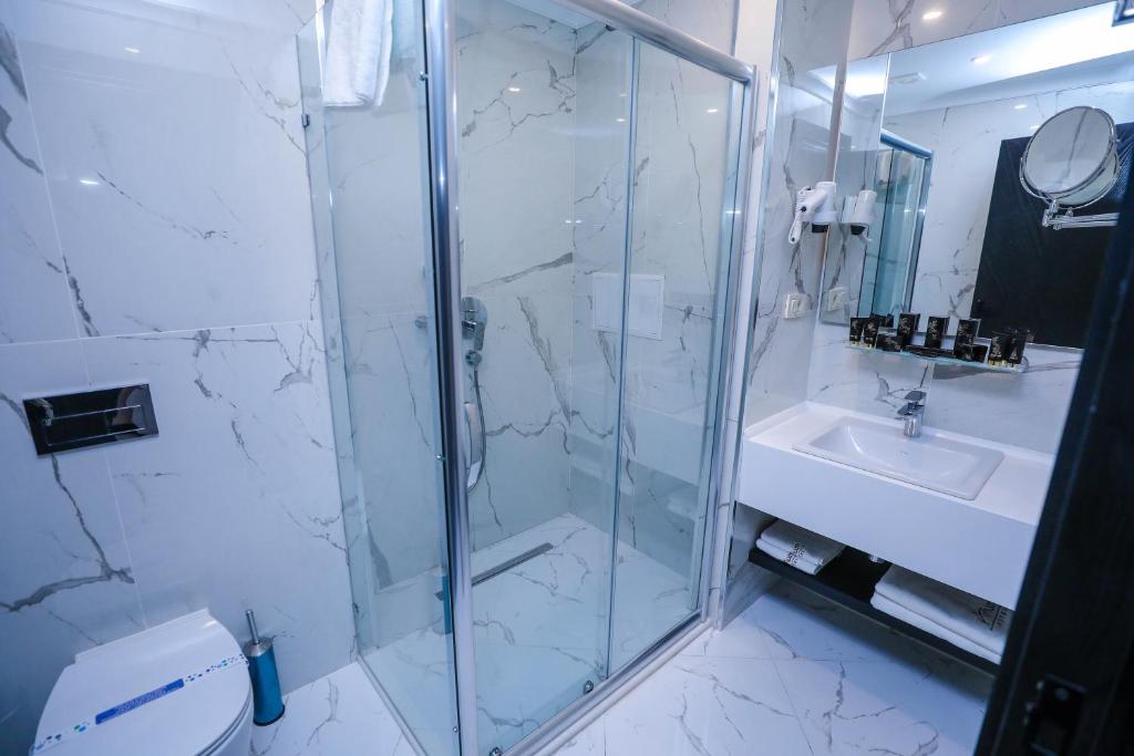 Koupelna v ubytování Arium Hotel Baku