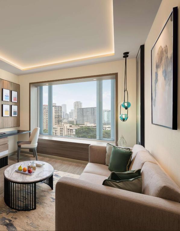 Posezení v ubytování Radisson Mumbai Goregaon