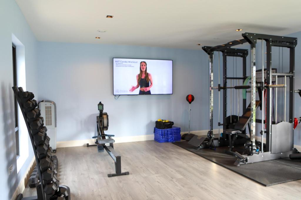 Fitness centrum a/nebo fitness zařízení v ubytování 5* Self Catering