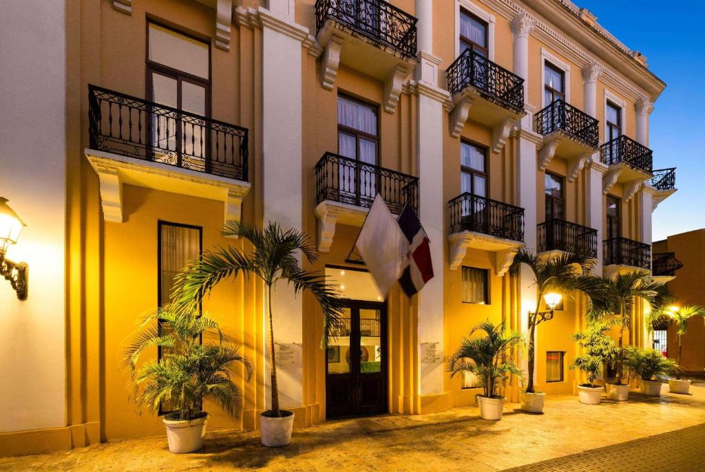 Budova, kde se hotel nachází