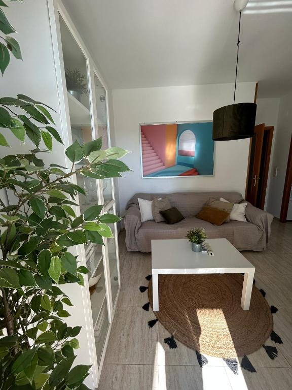 Posezení v ubytování APARTAMENTO PEÑISCOLA