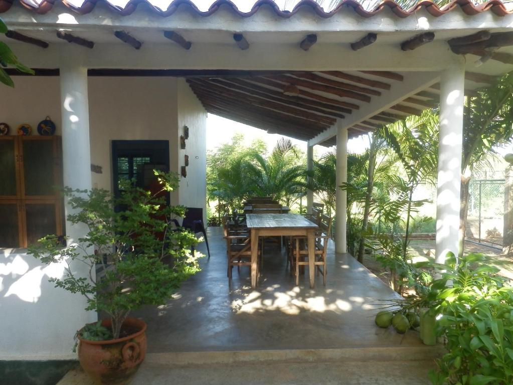 Zahrada ubytování Posada Casa Las Trinitarias