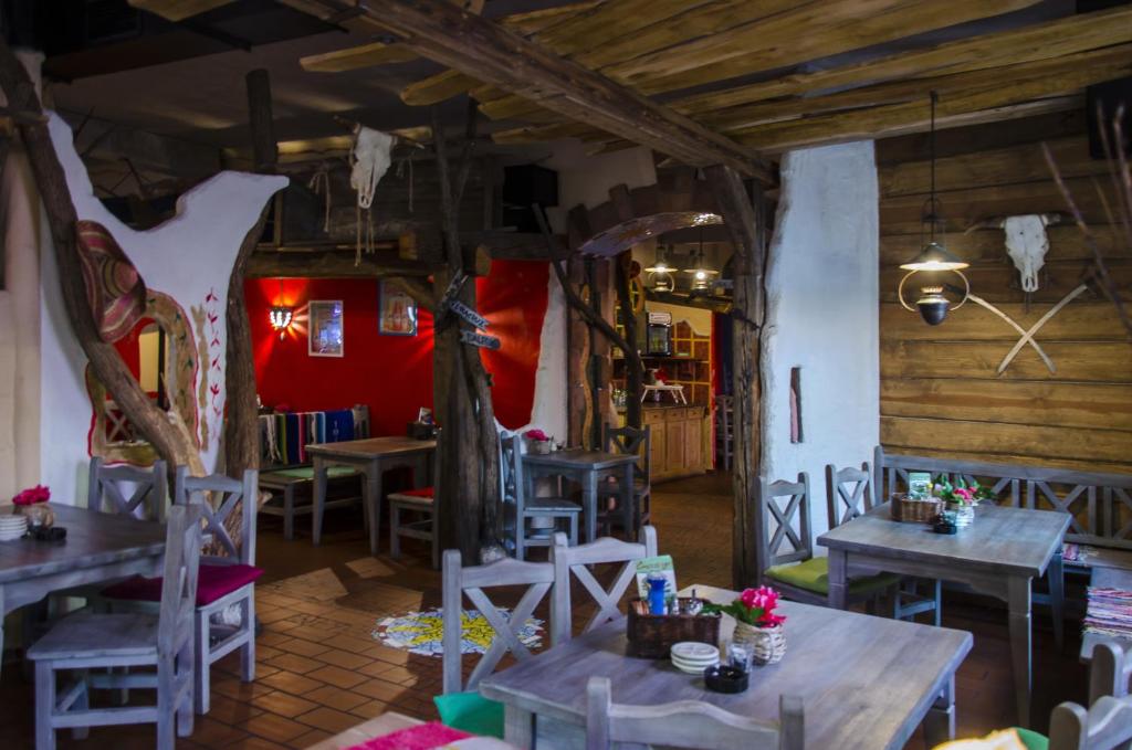 Restaurace v ubytování Penzion Hacienda Ranchero