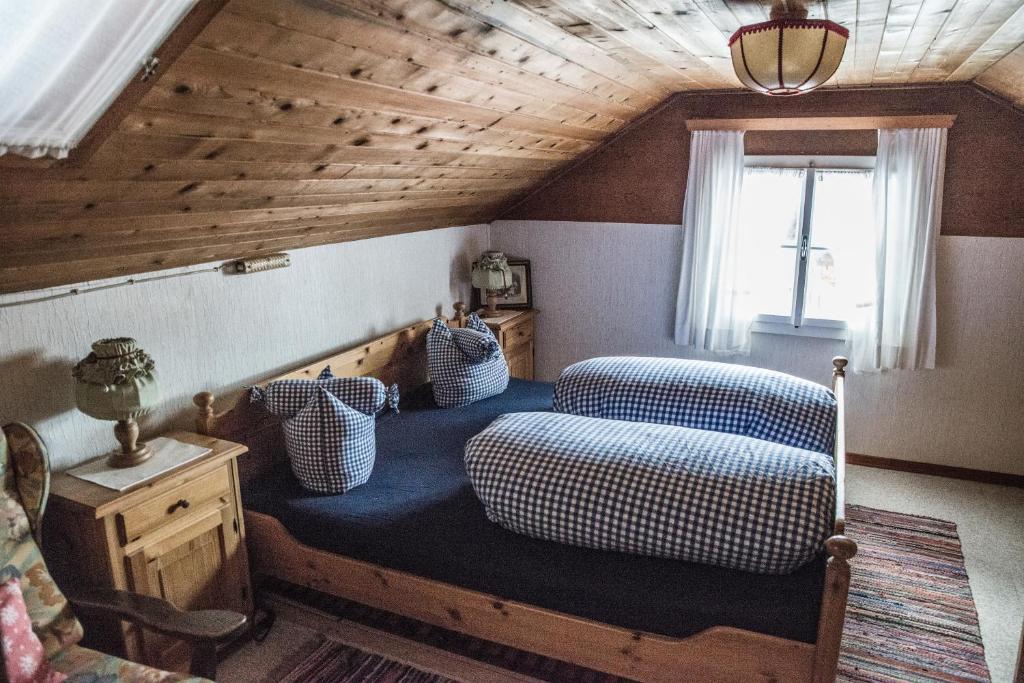 Posezení v ubytování Almhütte & Skihütte Kohlerhaus