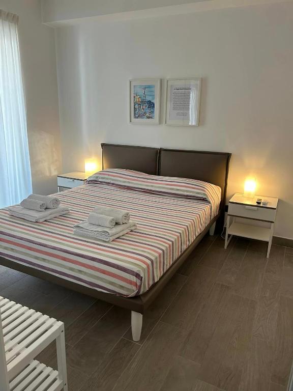 Postel nebo postele na pokoji v ubytování Farau B&B