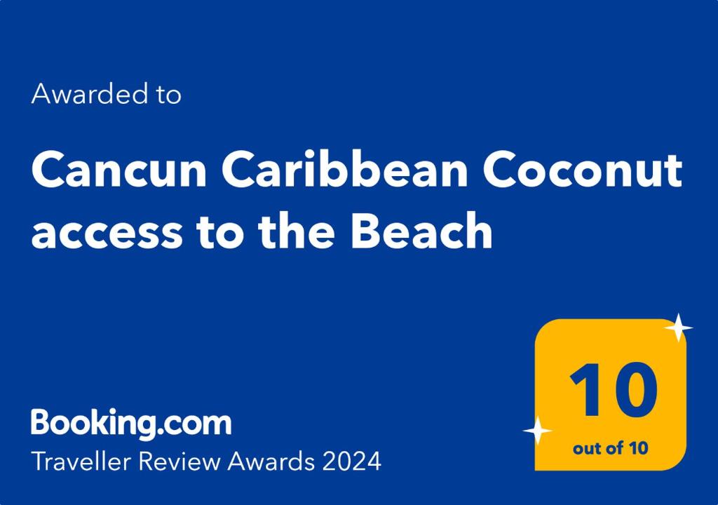 Apartment Cancun Caribbean Coconut access to the Beach, Cancún, Mexico