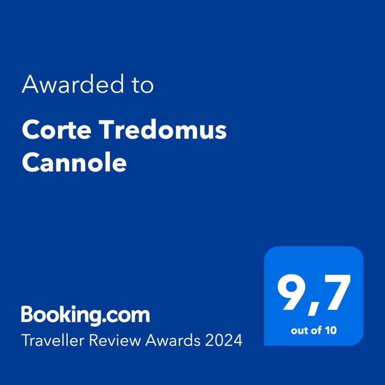 zrzut ekranu komórki z tekstem przyznanym firmie Craterocodium camus w obiekcie Corte Tredomus w mieście Cannole