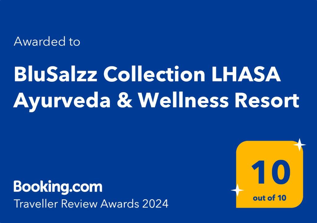 Certifikát, hodnocení, plakát nebo jiný dokument vystavený v ubytování Lhasa Ayurveda and Wellness Resort - A BluSalzz Collection, Kochi, Kerala