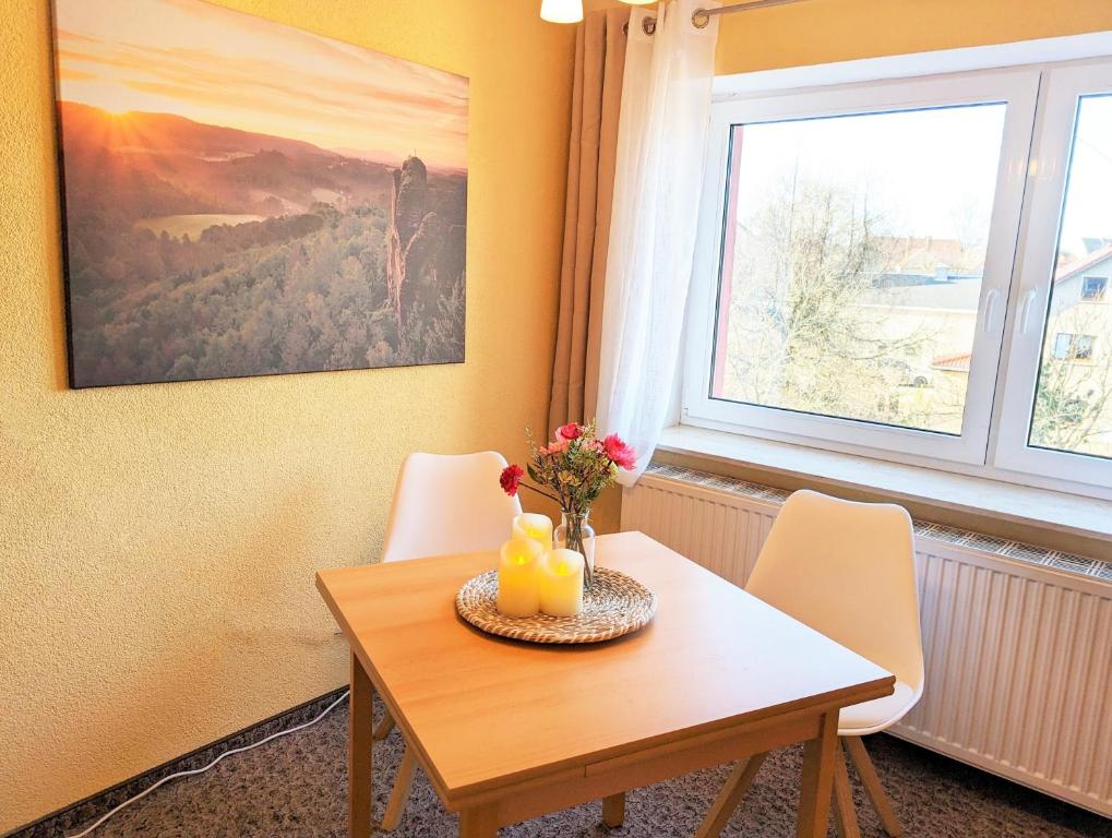Posezení v ubytování L5 - Urlaubsmagie - Mit Küche direkt am Wanderweg