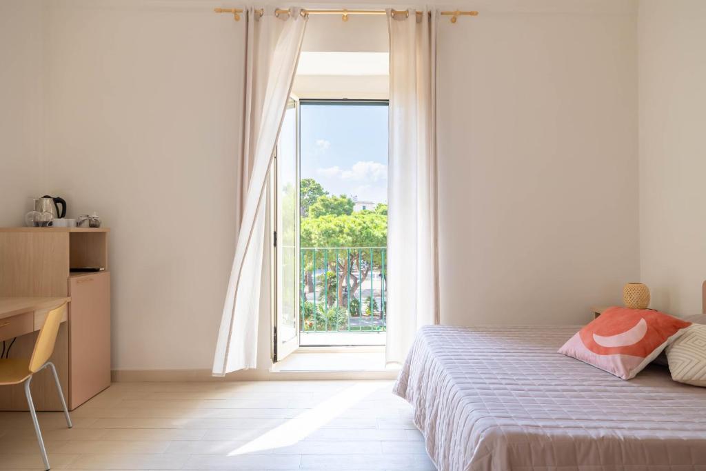 Postel nebo postele na pokoji v ubytování Viesthouse B&B