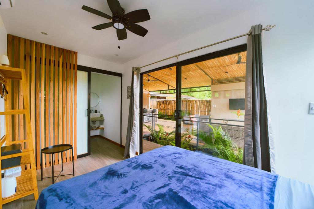 Postel nebo postele na pokoji v ubytování Al Caribe Sur Villa Privada con 2 Dormitorios y 2 baños