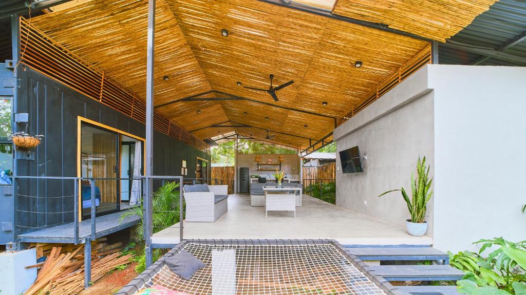 Patio nebo venkovní prostory v ubytování Al Caribe Sur Villa Privada con 2 Dormitorios y 2 baños