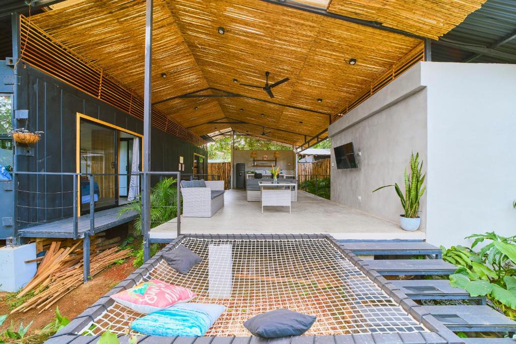 Patio nebo venkovní prostory v ubytování Al Caribe Sur Villa Privada con 2 Dormitorios y 2 baños