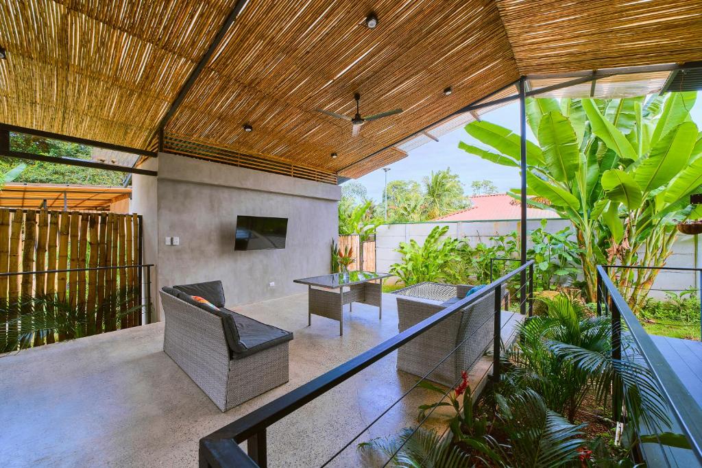 TV a/nebo společenská místnost v ubytování Al Caribe Sur Villa Privada con 2 Dormitorios y 2 baños