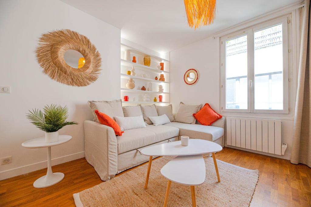Posedenie v ubytovaní Stunning flat in Paris