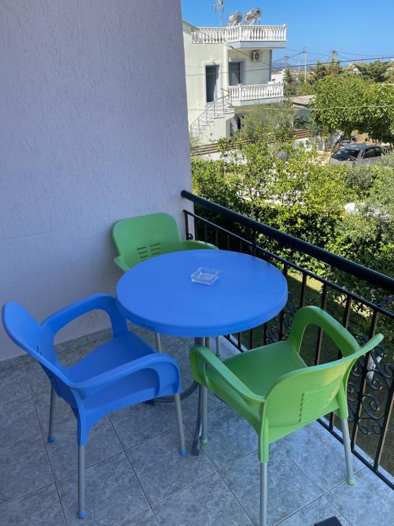 Balkón nebo terasa v ubytování Villa Festim Ksamil