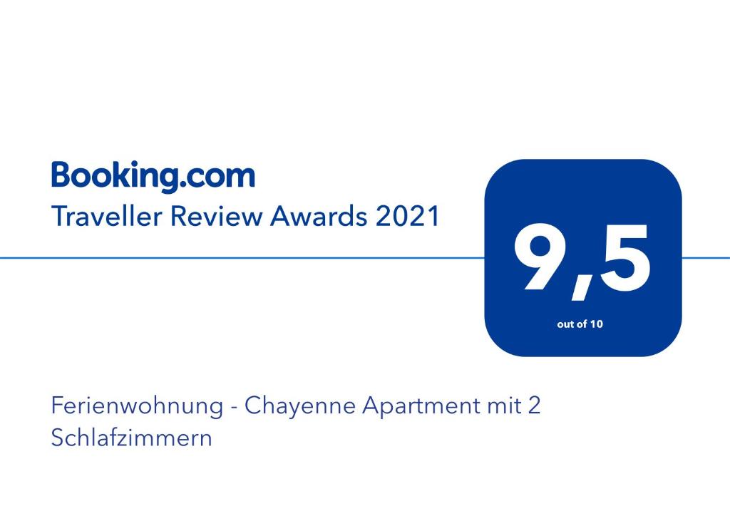 Plan de l'établissement Ferienwohnung - Chayenne Apartment mit 2 Schlafzimmern