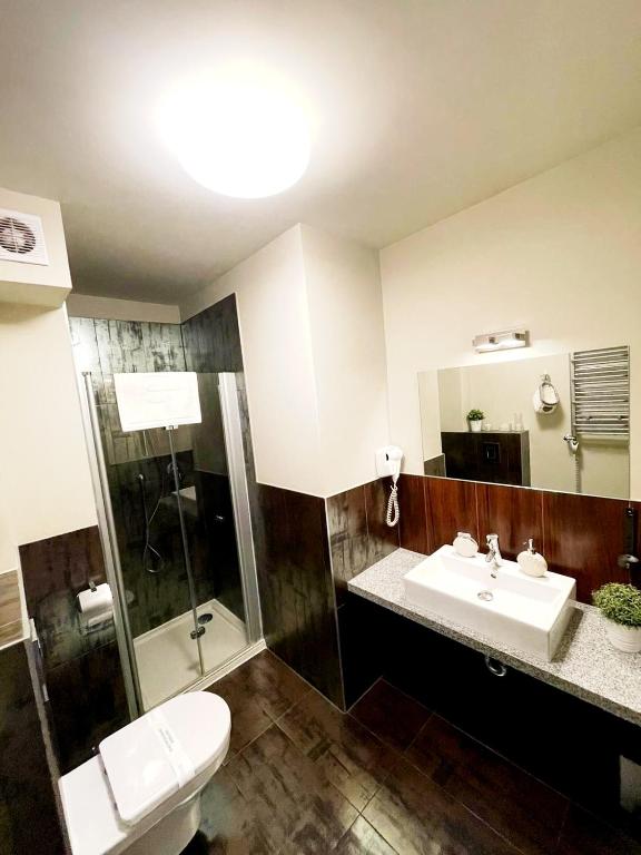 Kúpeľňa v ubytovaní 316 w ROYAL TULIP SAND 200 m do plaży DOBRUK APARTAMENTY