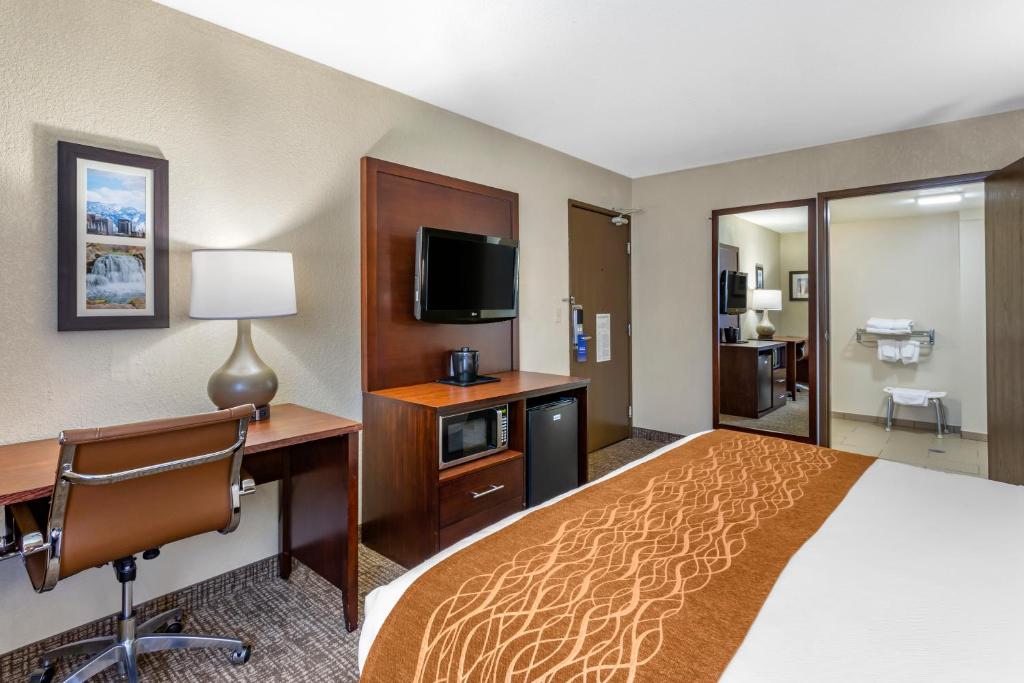 Comfort Inn Layton - Salt Lake City - King Room - Toegang Van Gehandicapten/niet -roken