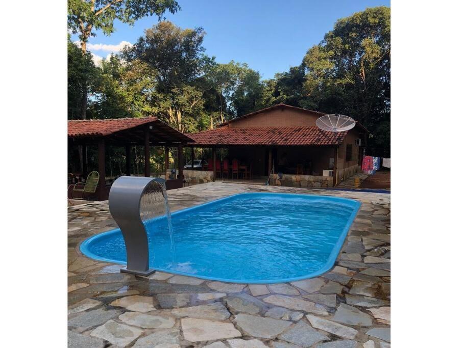 Πισίνα στο ή κοντά στο Espaço acolhedor com área verde.