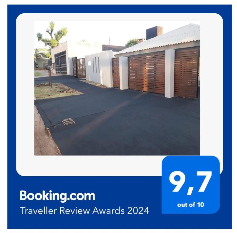 a screenshot of a trolley redeemerview awards at La casita in Puerto Iguazú