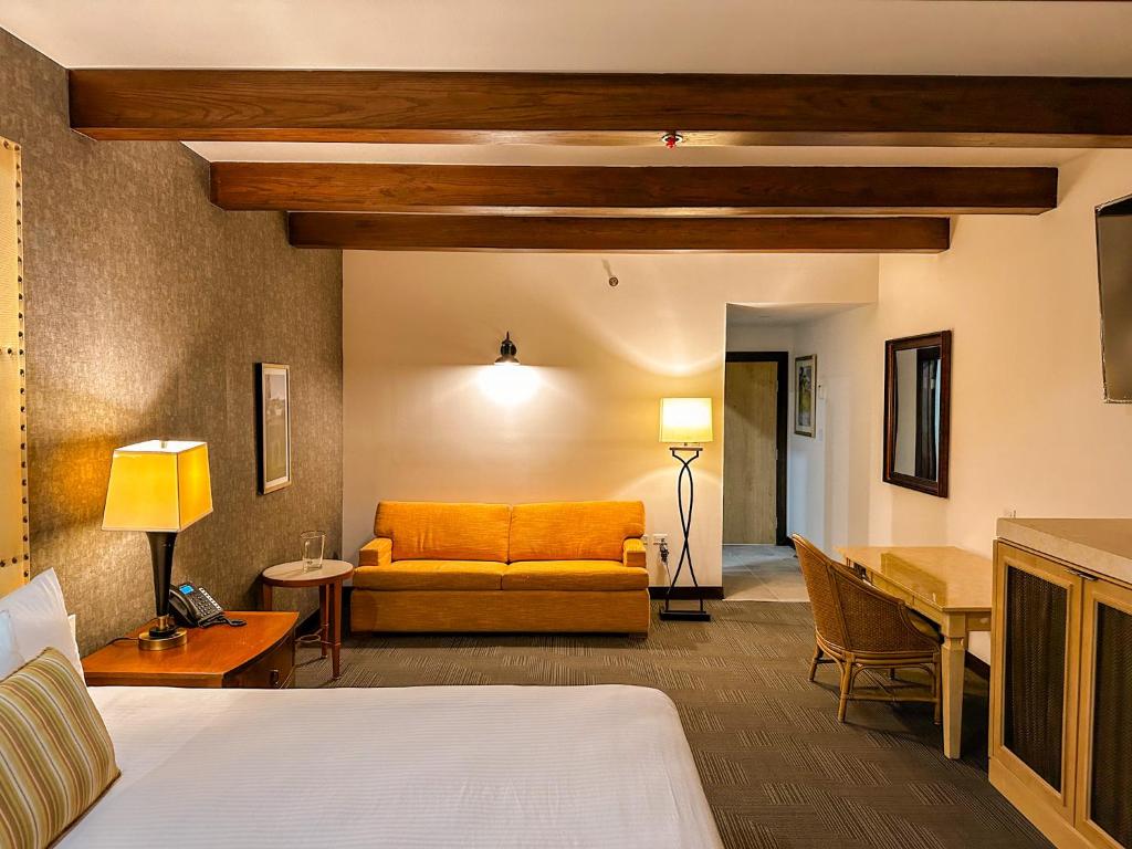 Postel nebo postele na pokoji v ubytování Hotel María Bonita Chihuahua