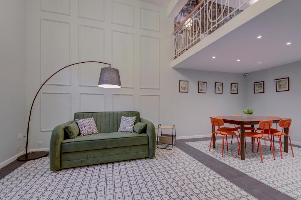 Χώρος καθιστικού στο Casa Marie Studio Maisonette