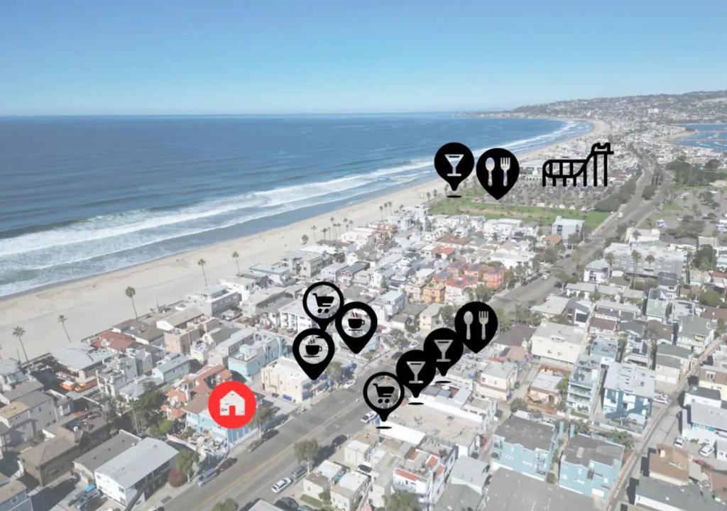 2 دوچرخه رایگان، پارکینگ Pvt، چند قدمی ساحل! ساحل ماموریت جنوبی - 2 Free Bikes, Pvt Parking, Steps to Beach! South Mission Beach، 2 دوچرخه رایگان، پارکینگ Pvt، چند قدمی ساحل! ساحل ماموریت جنوبی