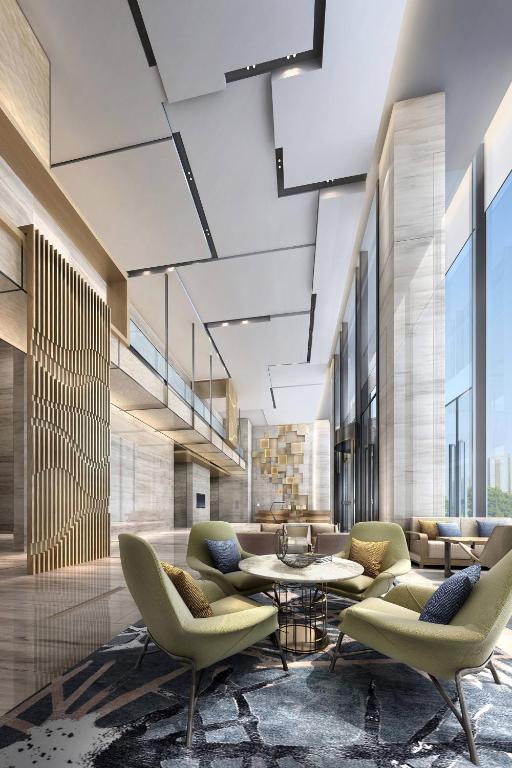 Posezení v ubytování Courtyard by Marriott Shenzhen Bay
