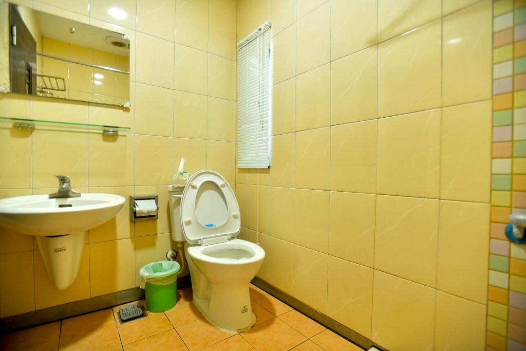 Koupelna v ubytování Ye Yuan Star Homestay