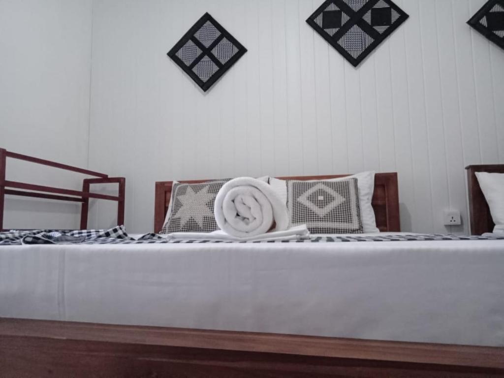 Postel nebo postele na pokoji v ubytování Zuni`s Home Stay