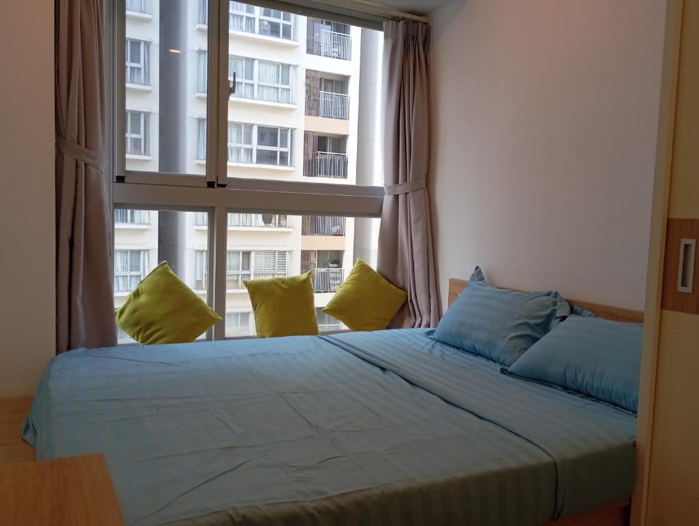 Llit o llits en una habitació de Big Promotion SECC Luxury 2-Bedrooms Apartment, FV Hospital, Cresent Mall