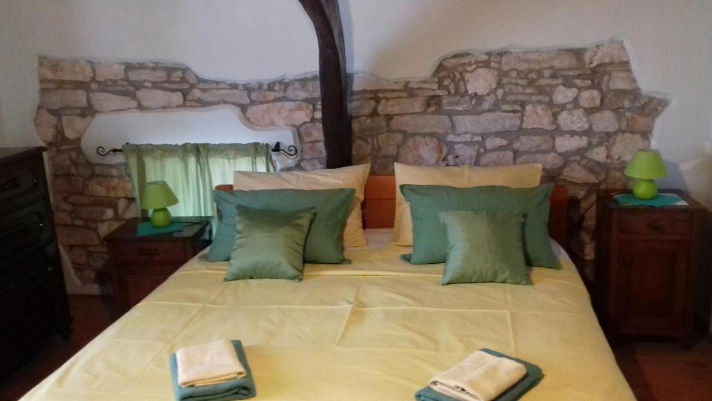 Postel nebo postele na pokoji v ubytování Rural Pension Istra Partner
