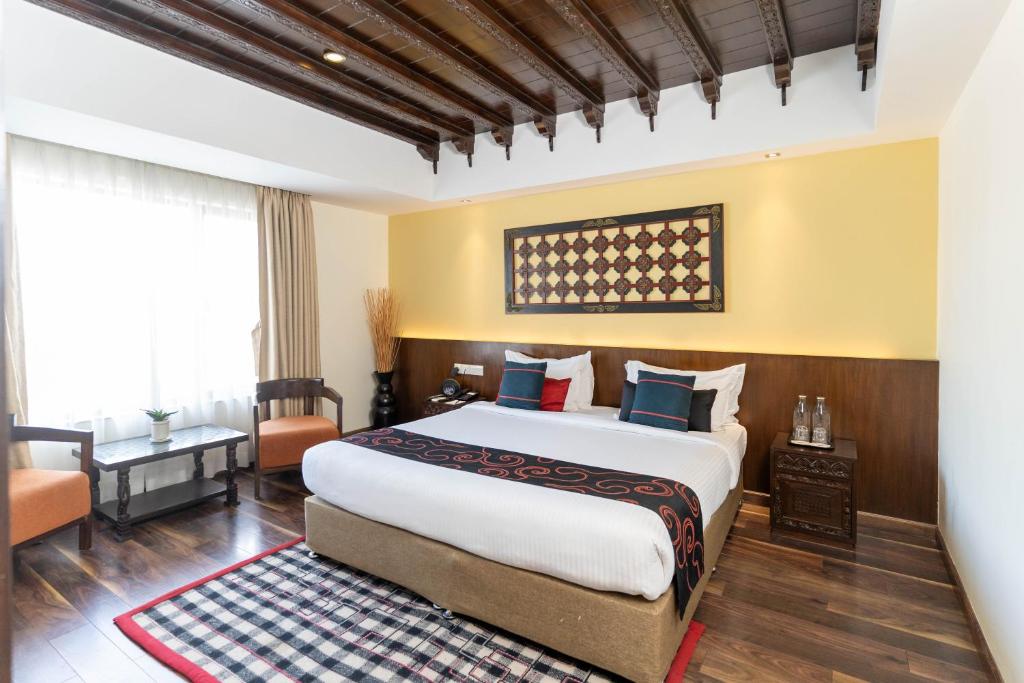 Postel nebo postele na pokoji v ubytování Hotel Shambala