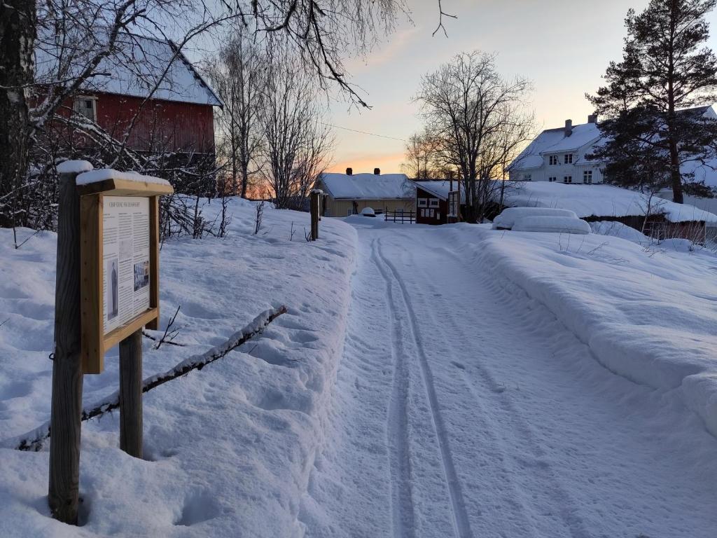 Granum Gård v zimě