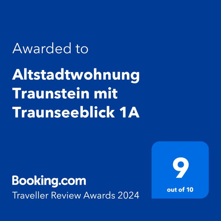 Fotografia z galérie ubytovania Altstadtwohnung Traunstein mit Traunseeblick 1A v destinácii Gmunden