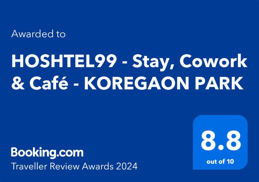 Certifikát, hodnocení, plakát nebo jiný dokument vystavený v ubytování HOSHTEL99 - PRIME - Stay, Cowork and Cafe