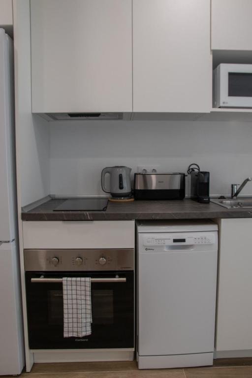 Kuchyňa alebo kuchynka v ubytovaní Cid 90 Flat by Concept